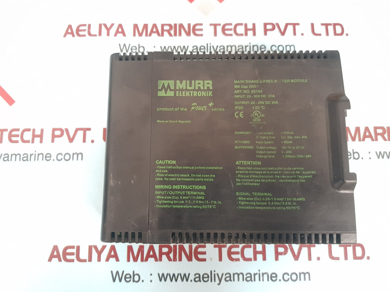 Murr elektronik 85184 maintenance-free buffer module