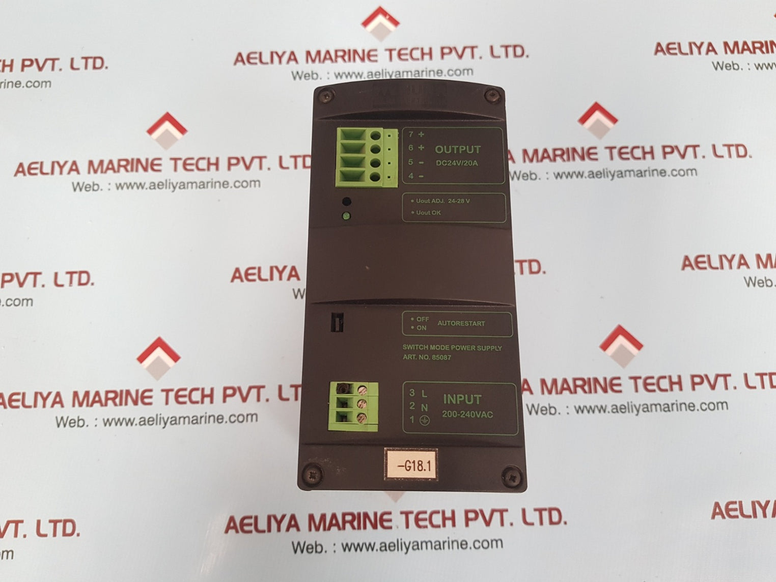 Murr elektronik mcs20-230/24 85087 switch mode power supply