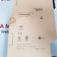 Schneider 140cra93200 modicon quantum drop module 