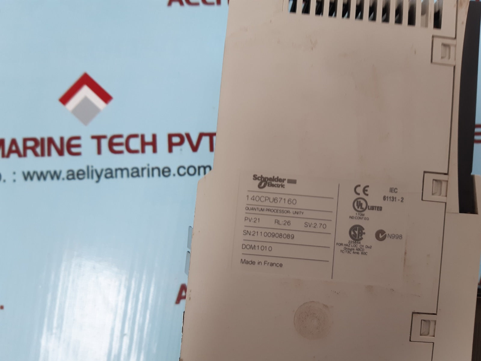 Schneider electric 140cpu67160 cpu module