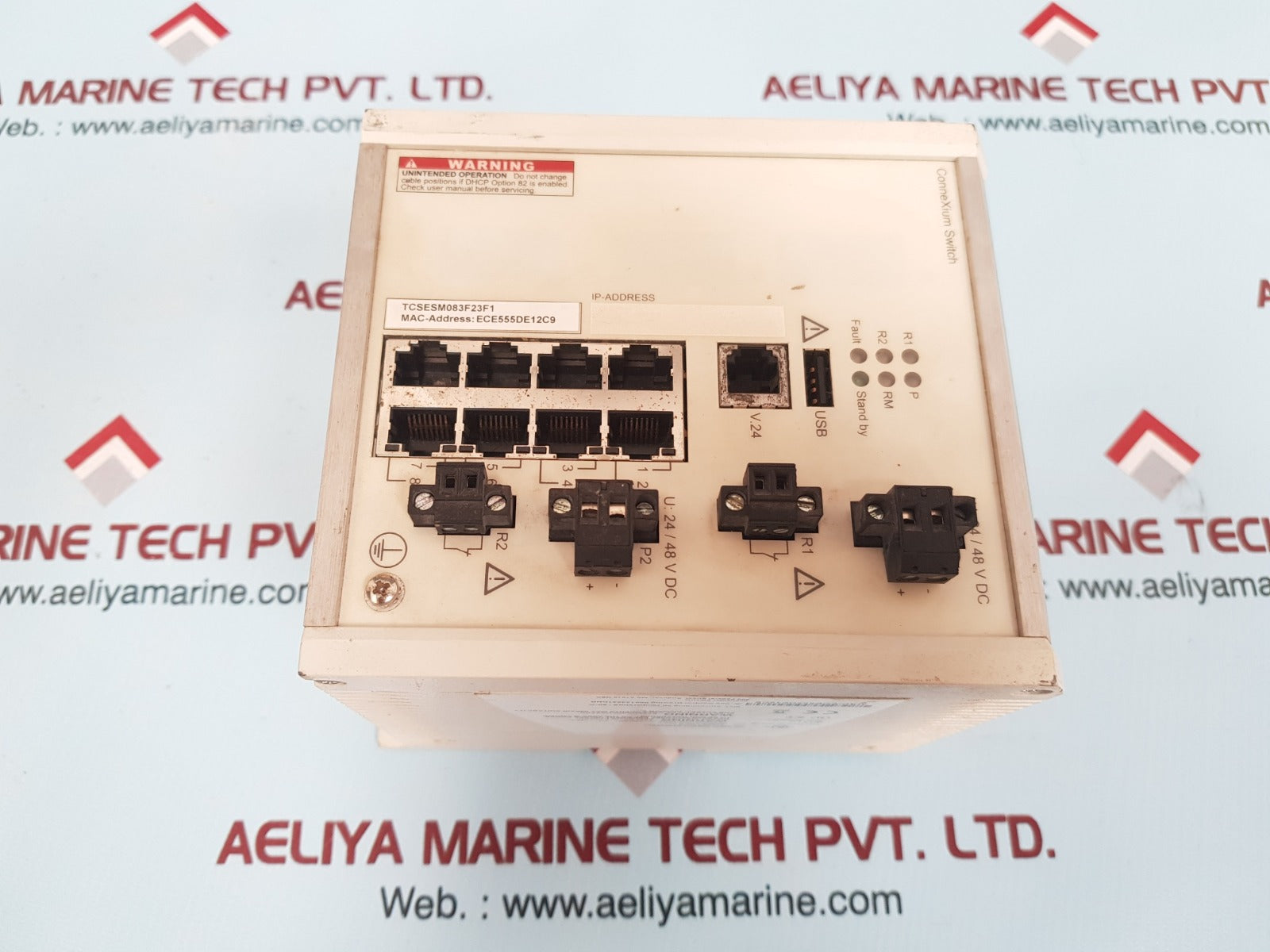 Schneider tcsesm083f23f1 connexium extended switch