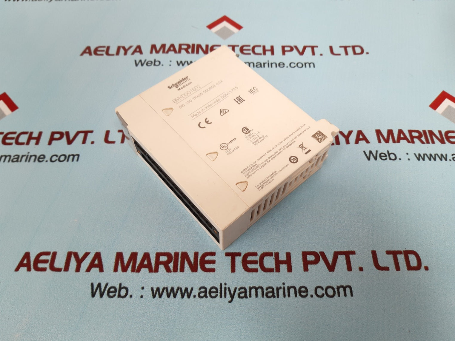 Schneider modicon bmxdd01602 plc module dom 1725