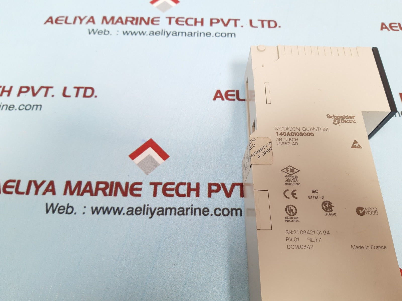 Schneider electirc 140 aci 030 00 modicon quantum analog input module 