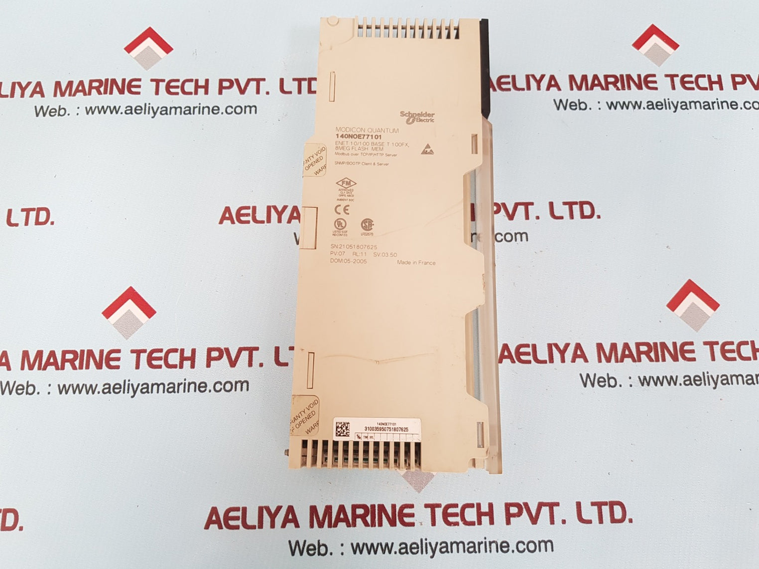 Schneider 140 noe 771 01 modicon quantum ethernet 10/100 module