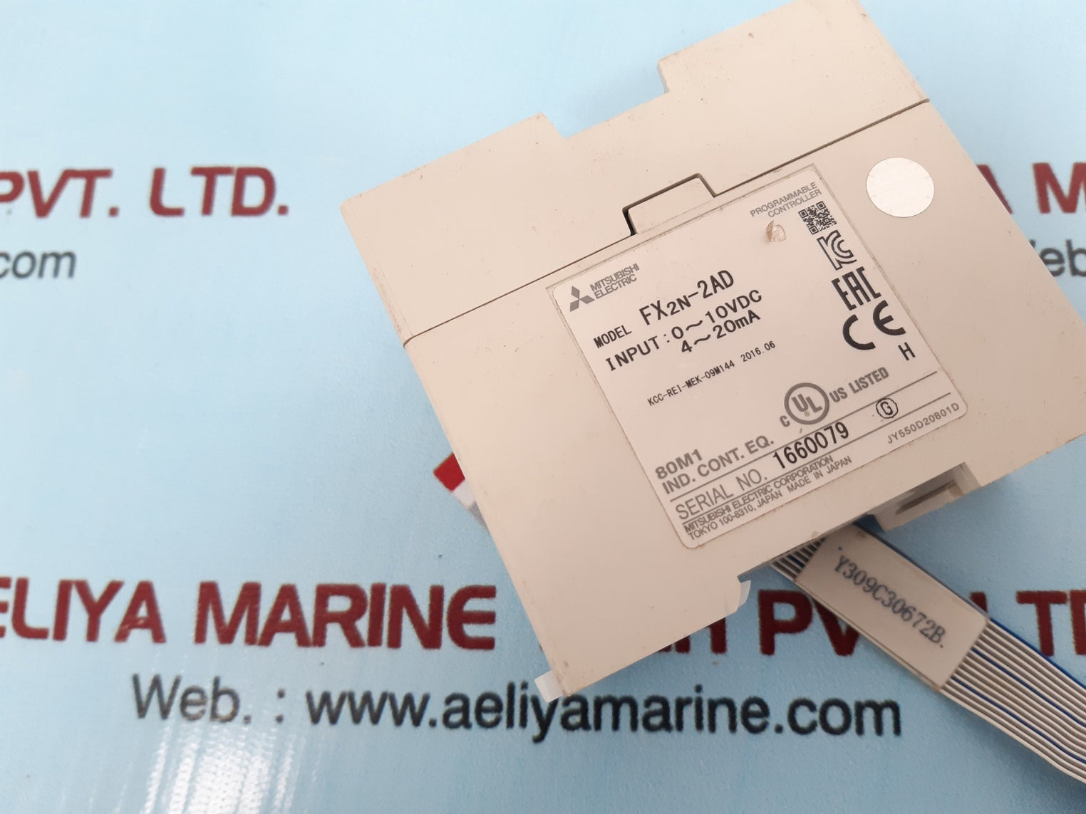 Mitsubishi electric fx2n-2ad programmable controller