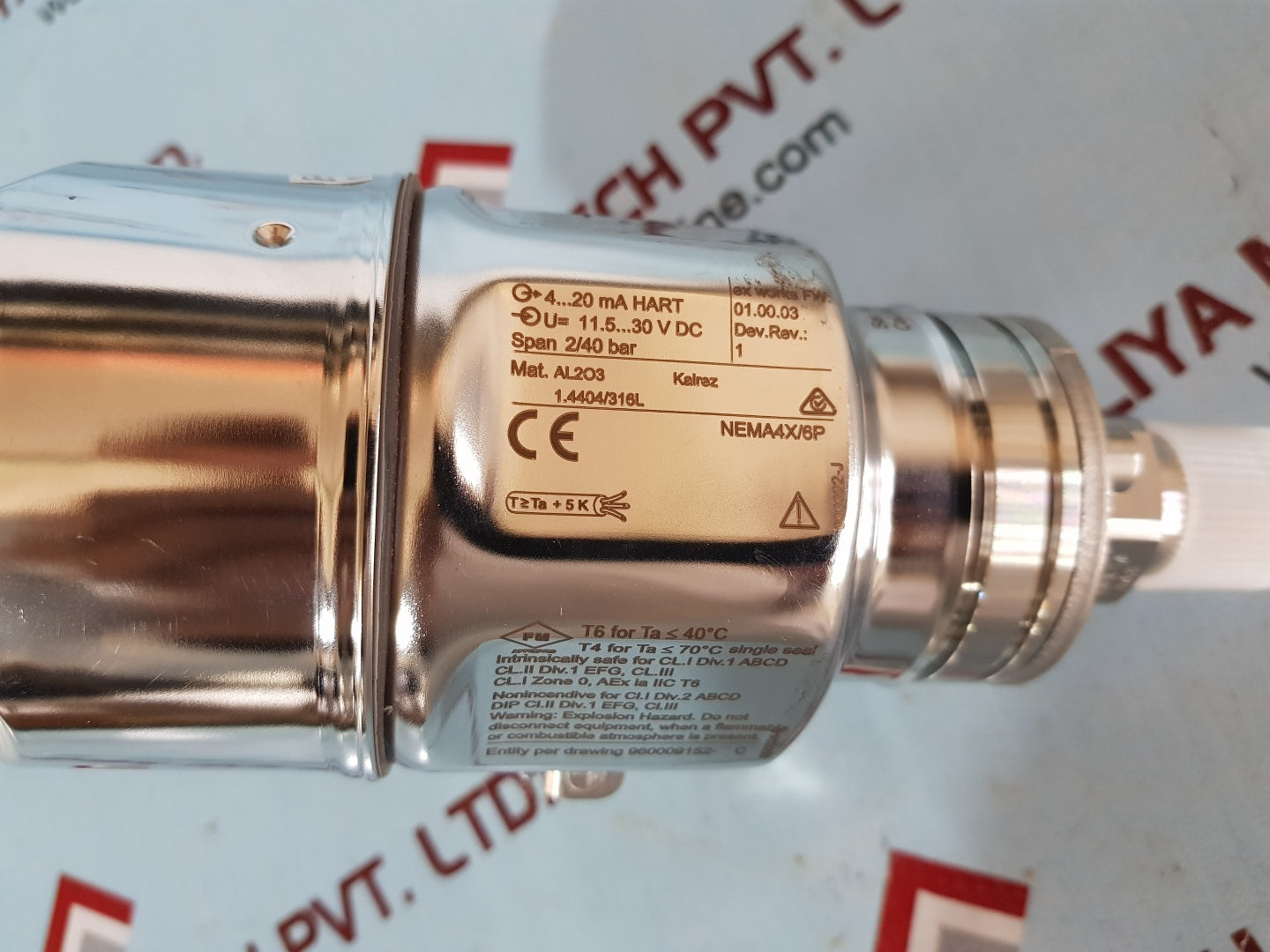 Endress+hauser cerabar m pmc51-ra25/0