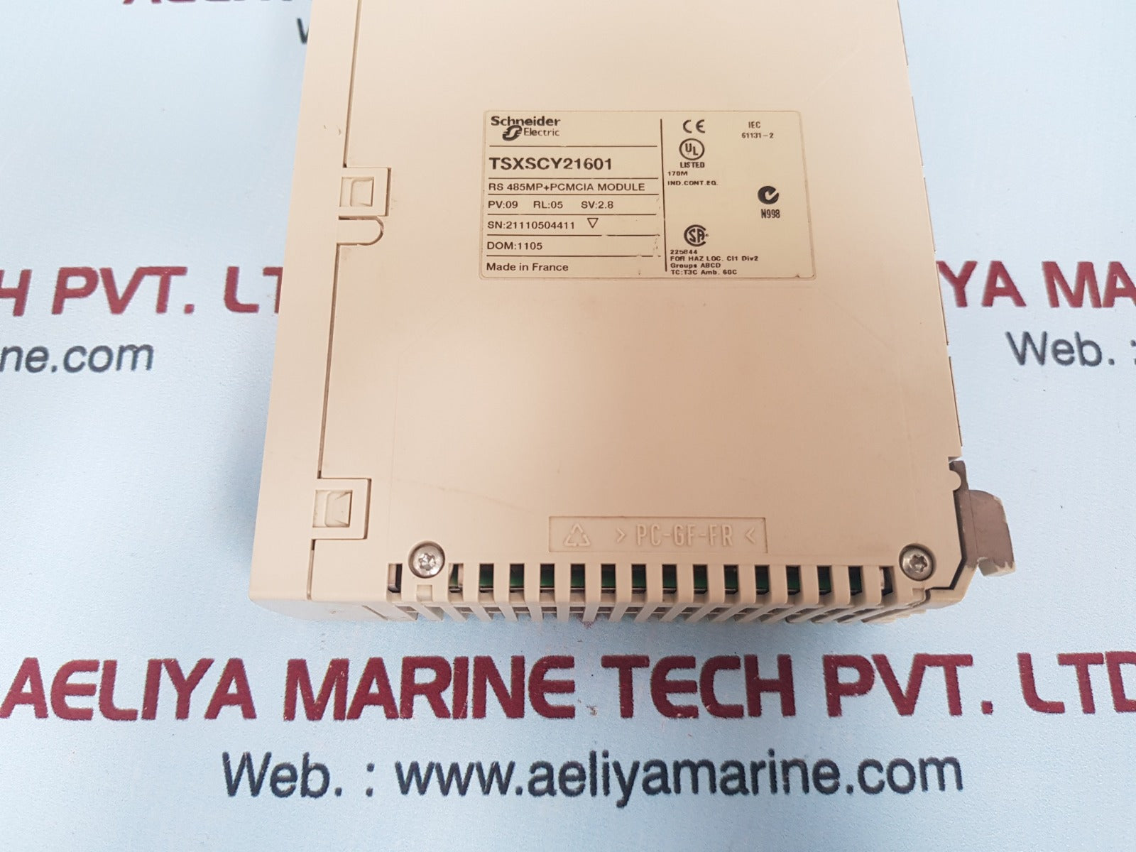 Schneider electric tsxscy21601 rs 485mp+pcmcia module