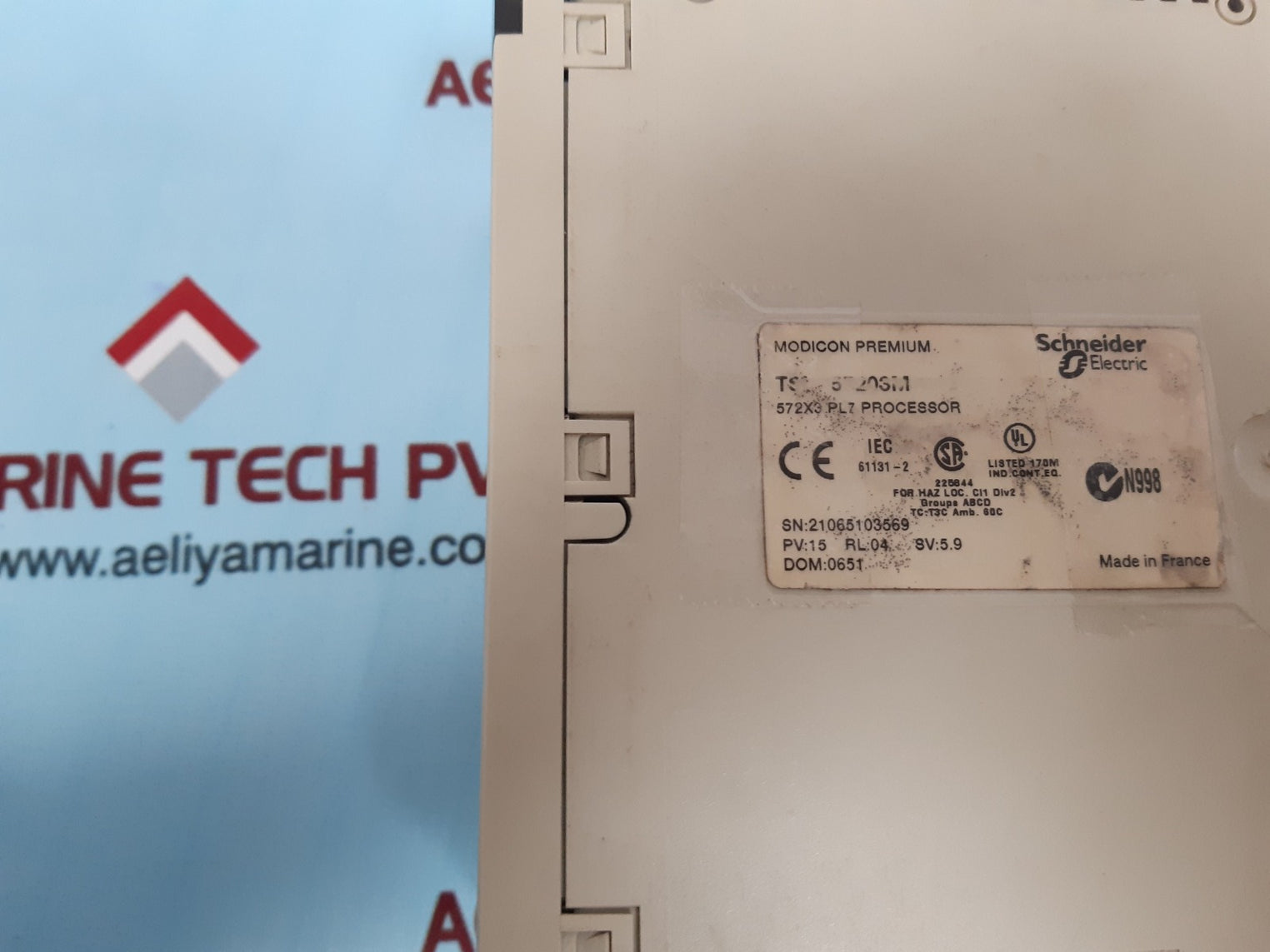 Schneider electric tsx p57203 modicon premium 572x3 pl7 processor