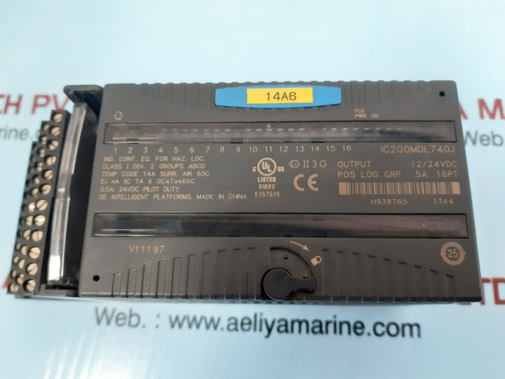 Ge ic200mdl740j control module