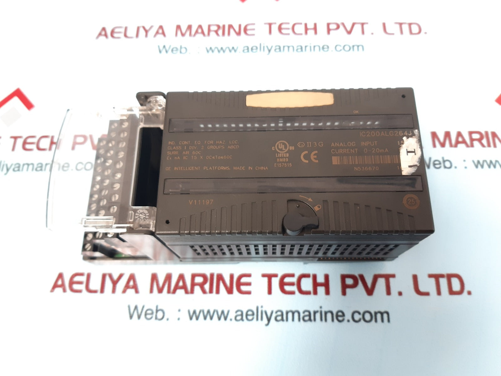 Ge ic200alg264j analog input module