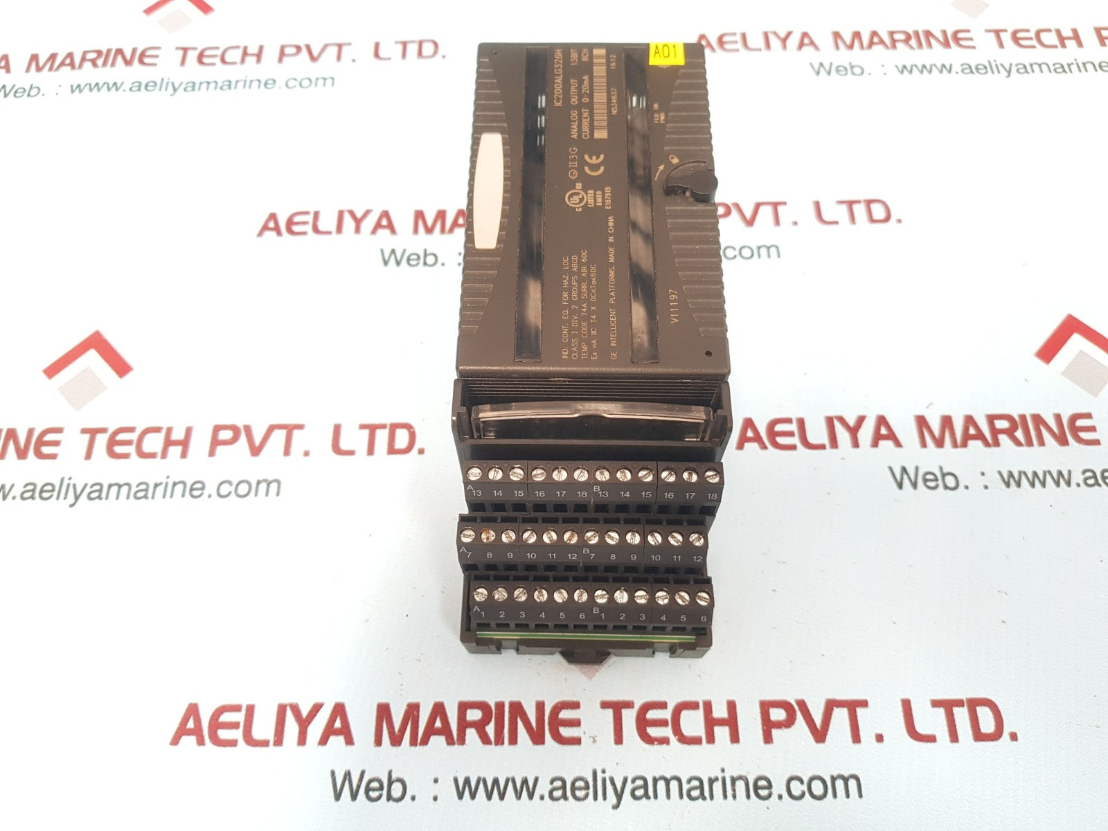 Ge ic200alg326h analog output module 13bit