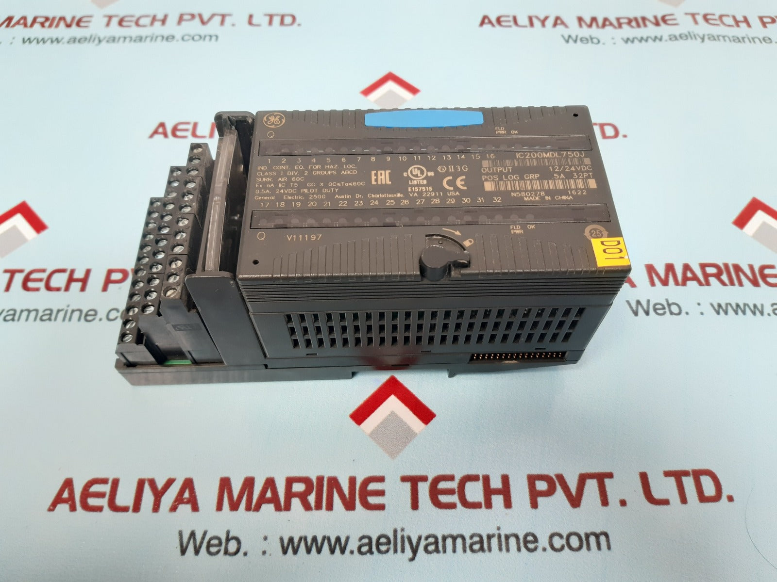 General electric ic200mdl750j output module 
