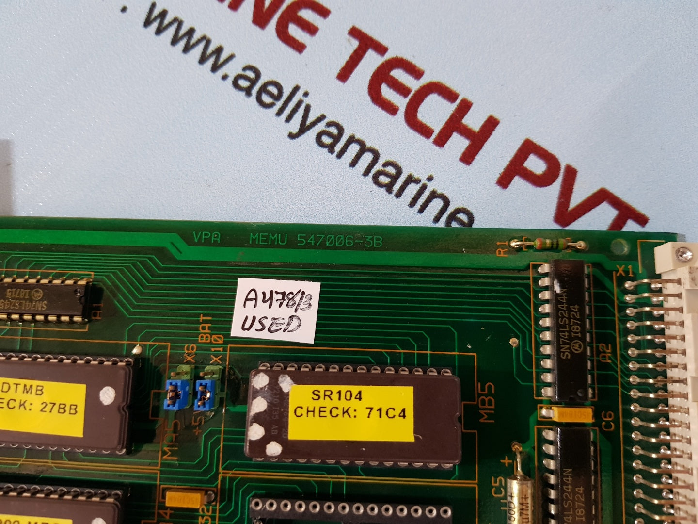 Valmet m851040 m1 memu module