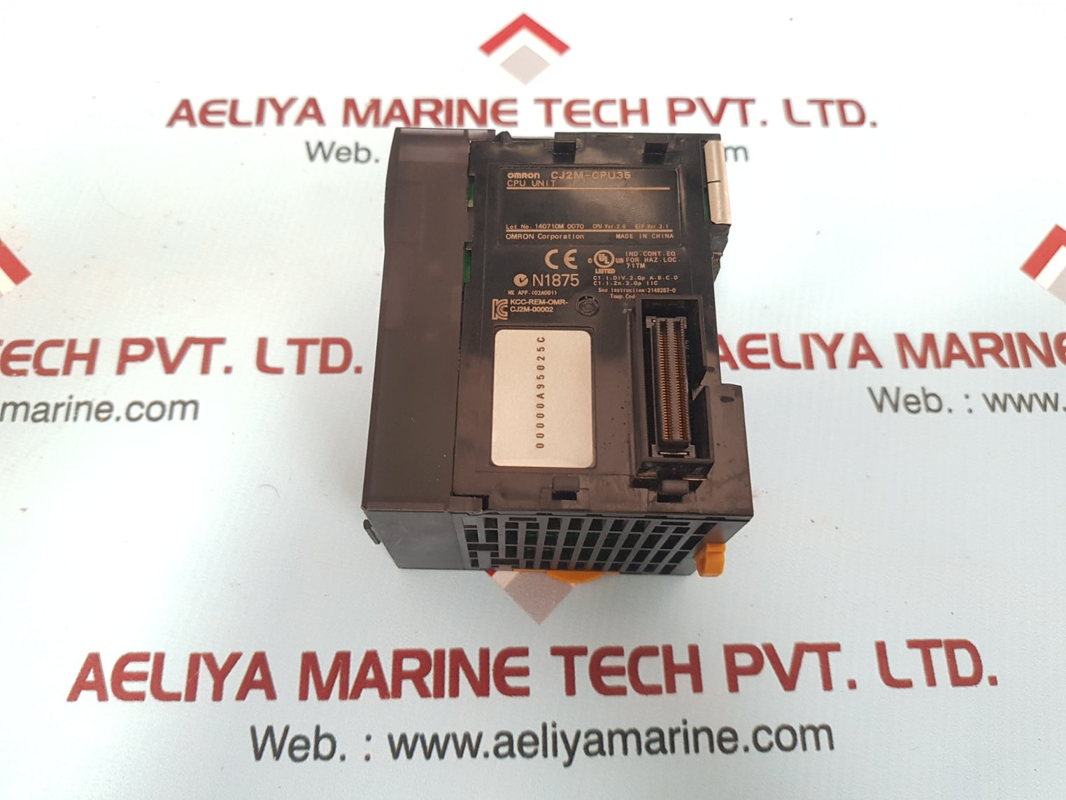 omron sysmac cj2m-cpu35 cpu unit