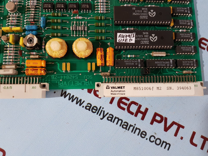 Valmet m851006 m2 scu module