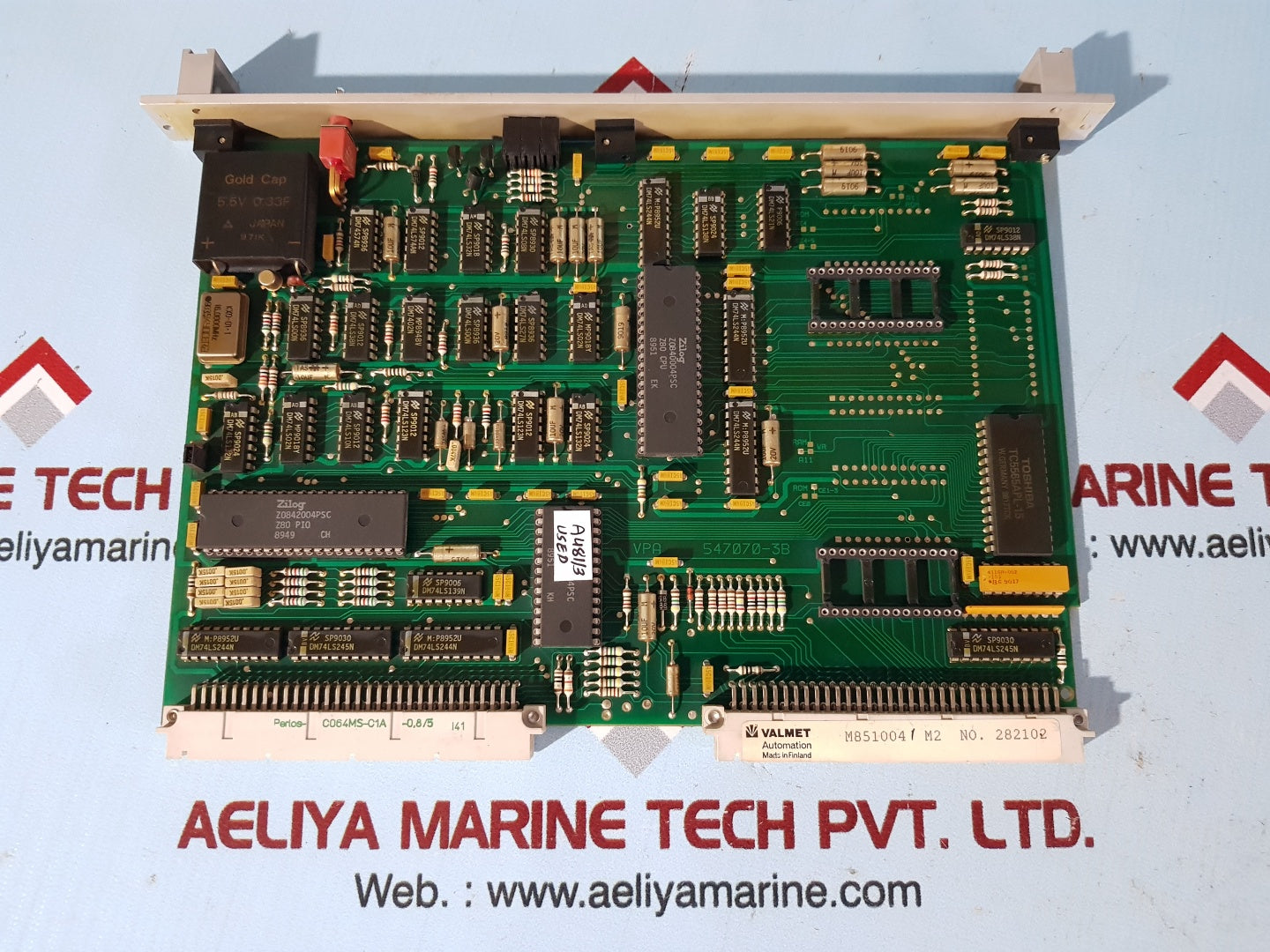 Valmet M851004 Cpu Module 547070-3A