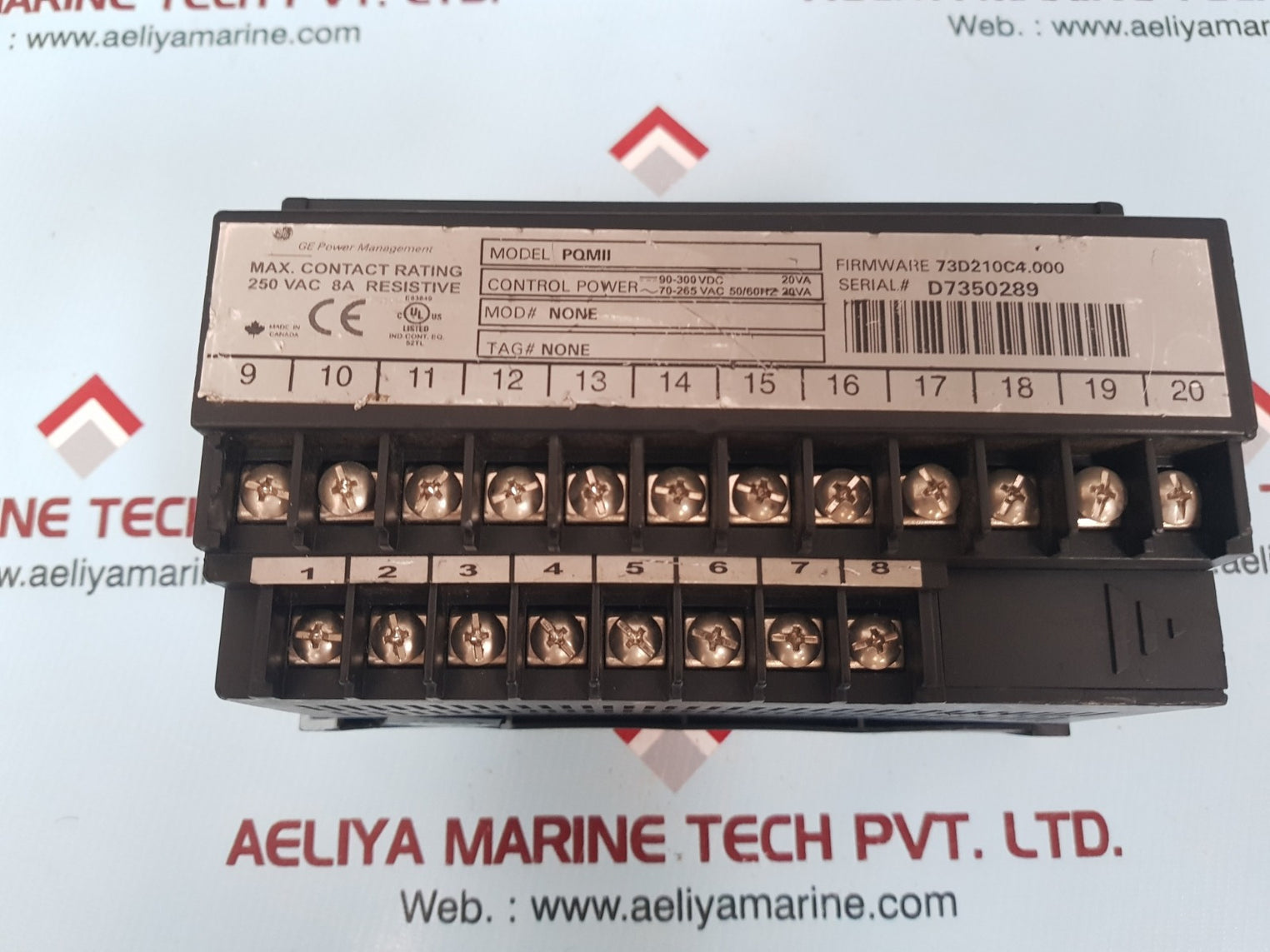 Ge pqmii power quality meter