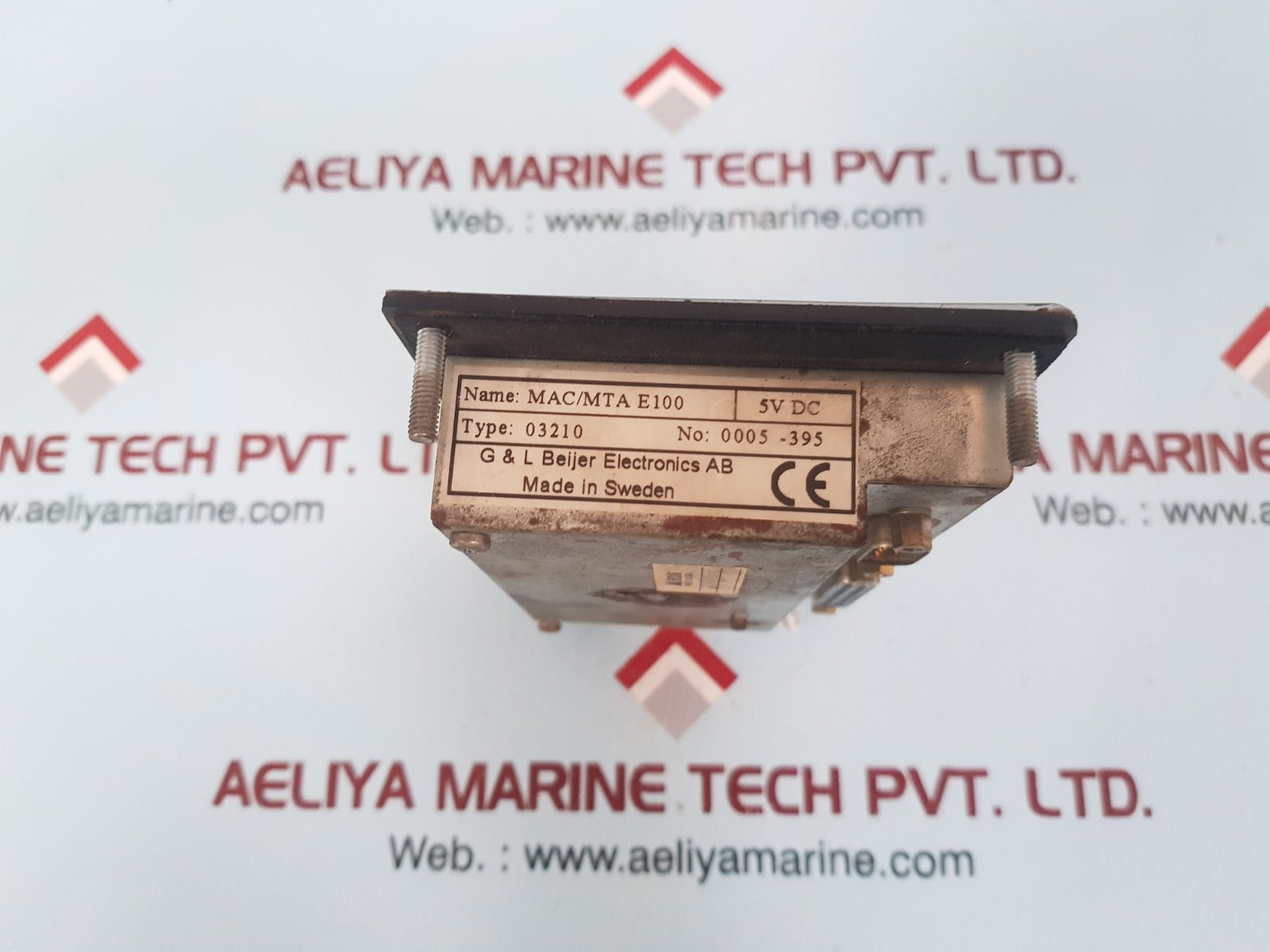 Beijer electronics mac/mta e100 operator interface panel