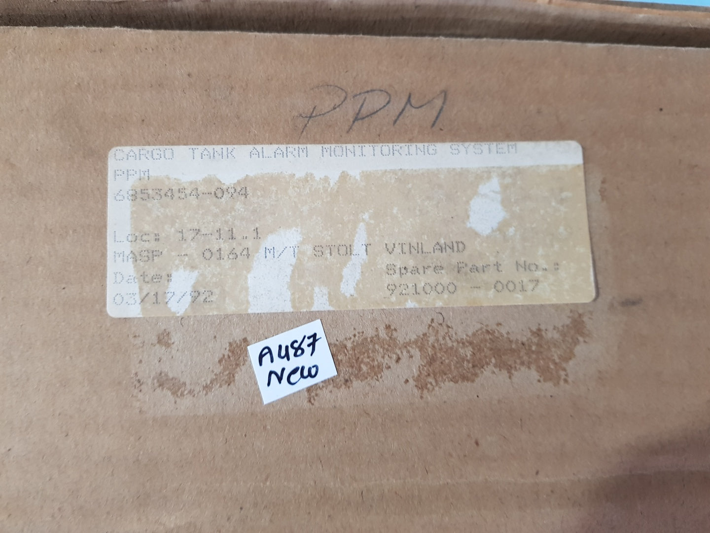 Danica 6853454-094 power supply 21000-0017