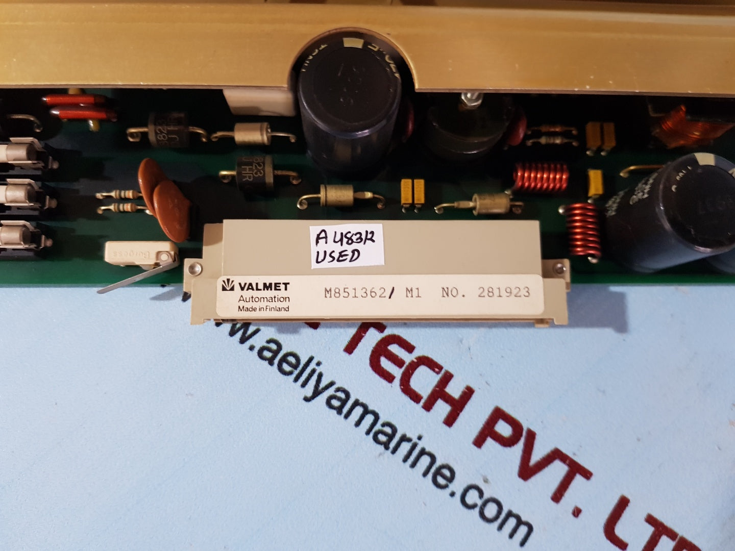 Valmet automation pud-10b m851362/m1 power supply 421822-1a