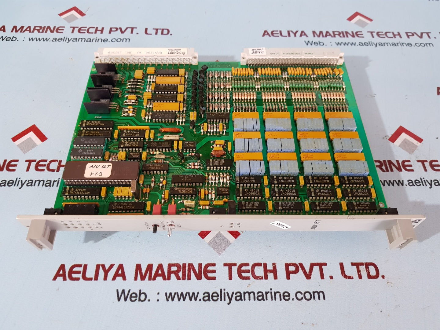 Valmet automation aiu16t pcb card m851208