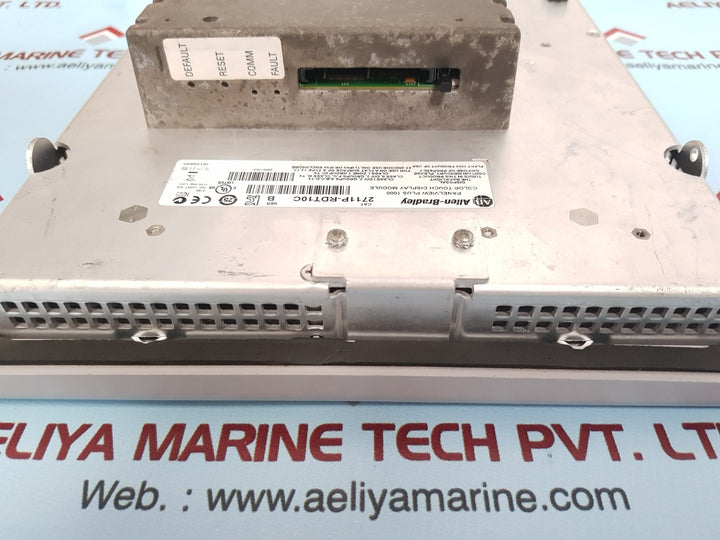 Allen-bradley panel 2711p-rdt10c view plus 1000 display module
