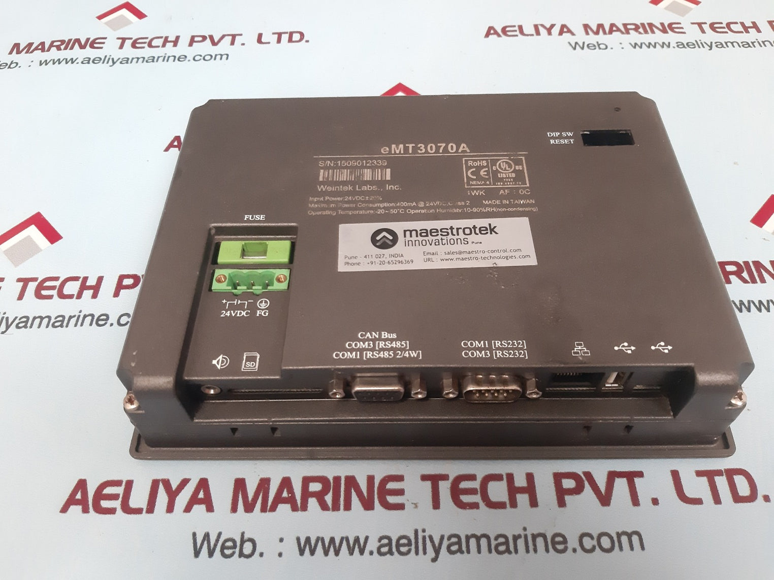 Weintek Emt3070A Graphic Hmi Panel (Display Not Working)