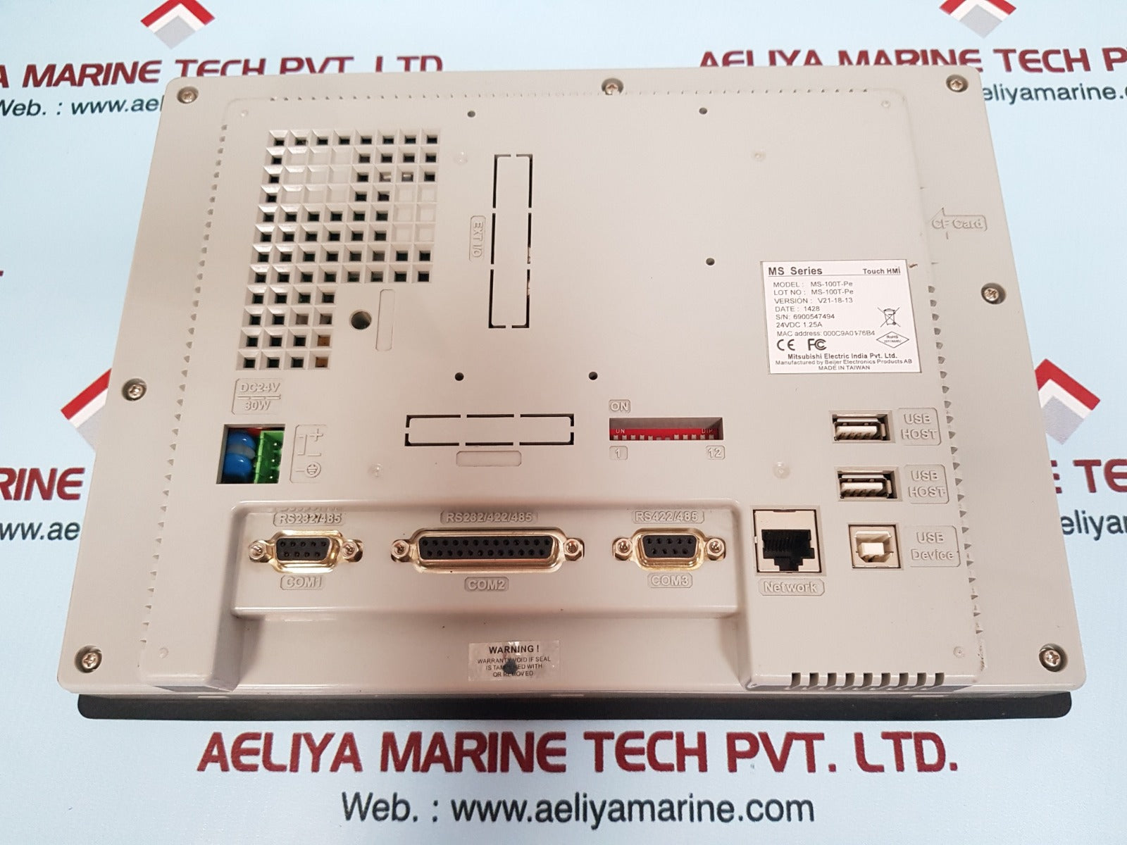 Mitsubishi ms-100t-pe touch screen panel