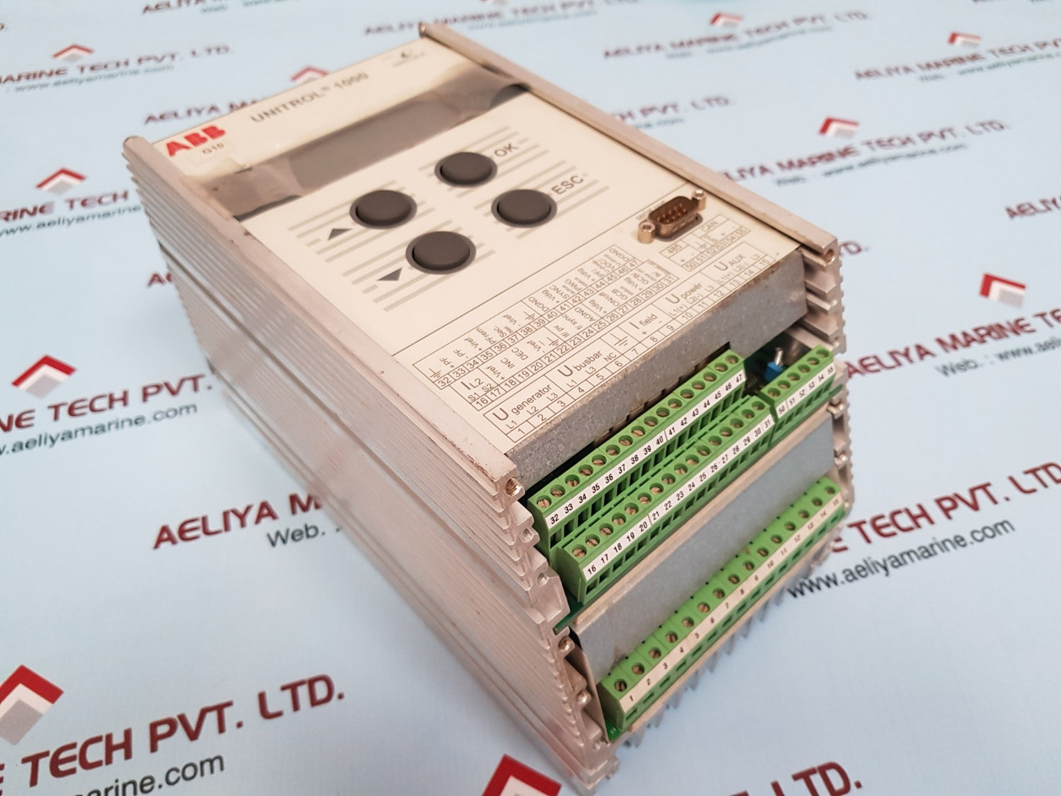 Abb unitrol 1000 voltage regulator 3bhe014557r6104