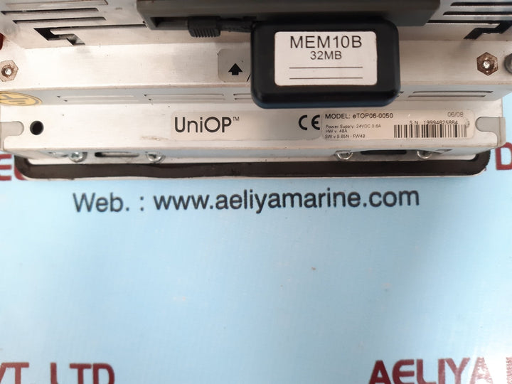 Uniop etop06-0050 touch screen operator panel