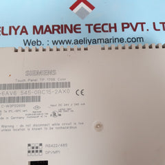 Siemens 6av6 545-0bc15-2ax0 simatic tp 170b touch panel
