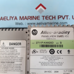 Allen-bradley 2711p-k4m20d panel view plus 400 interface panel 