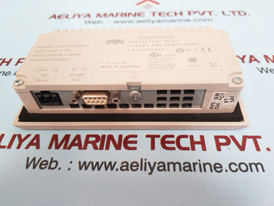 Siemens 6av6 640-0ba11-0ax0 operator panel 73micro