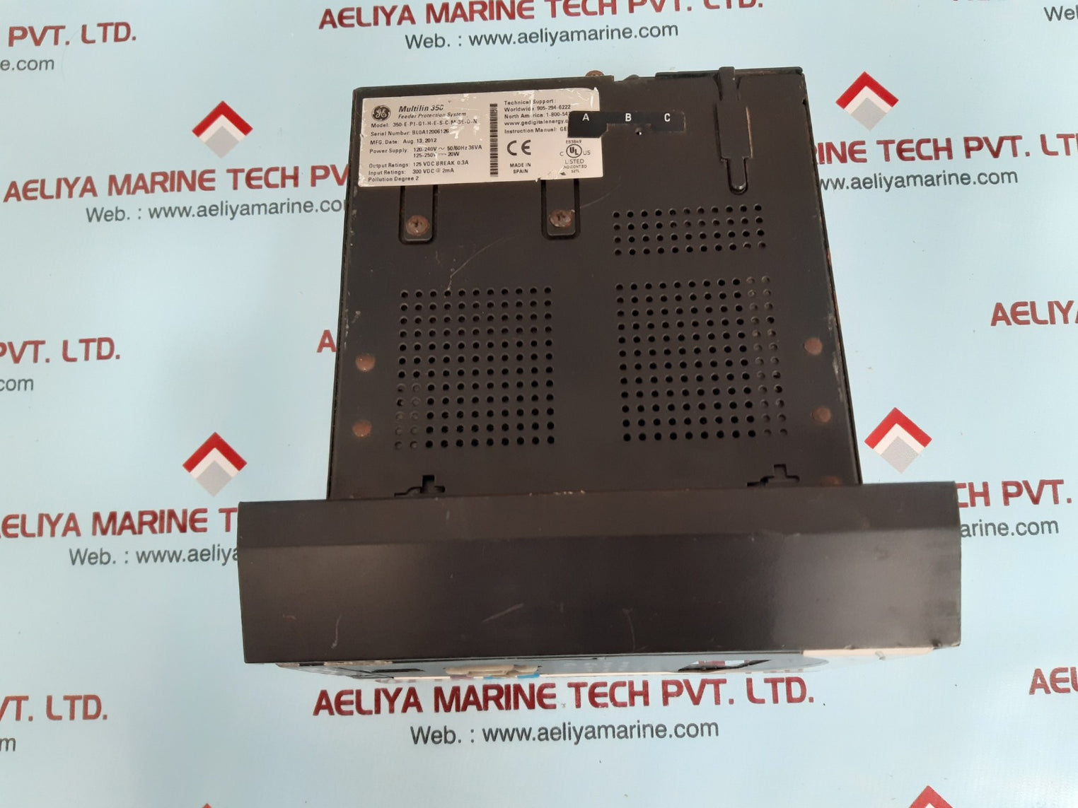 Ge multilin 350 feeder protection system 350-e-p1-g1-h-e-s-c-m-3e-d-n