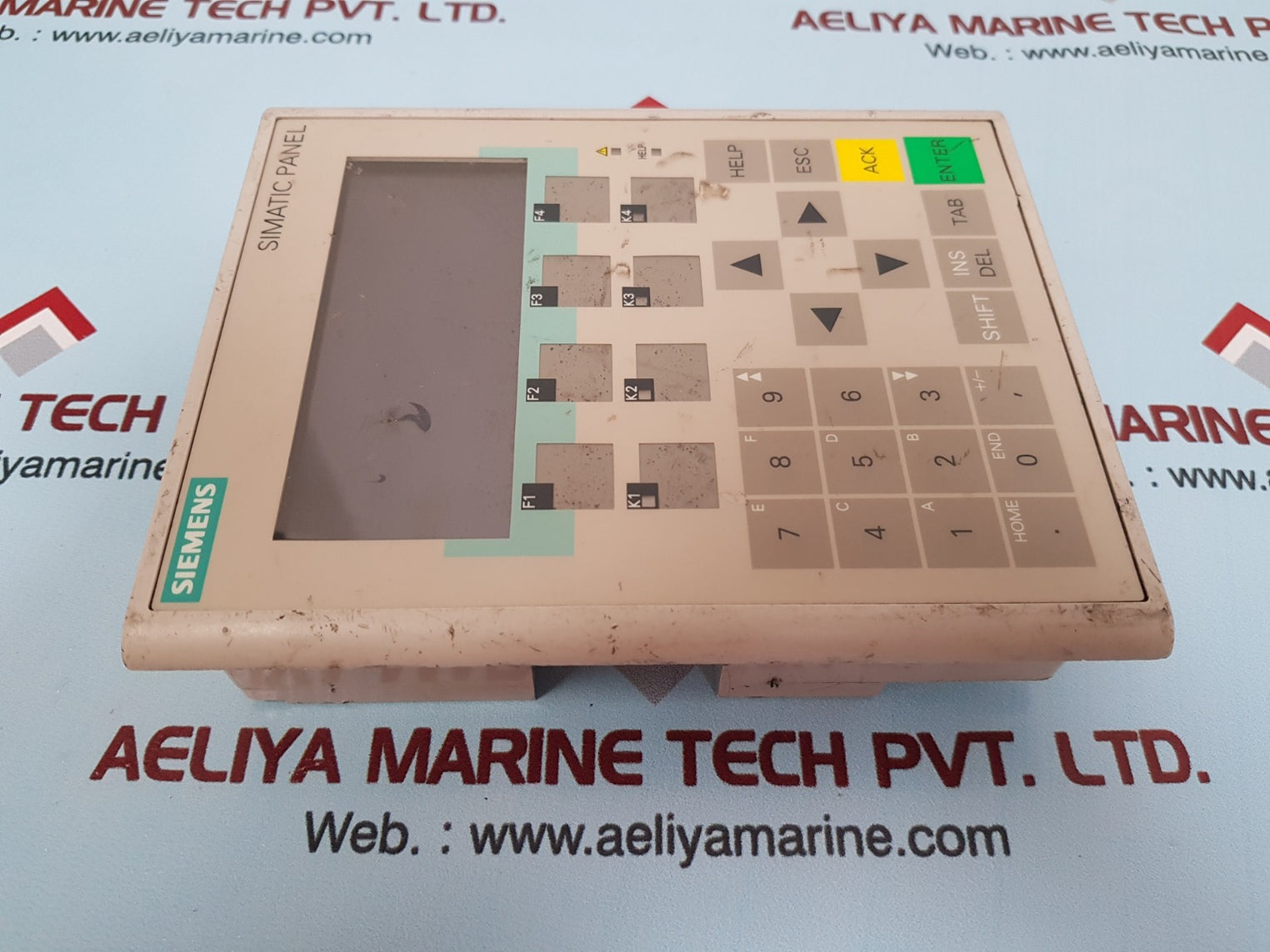 Siemens simatic  6av6 641-0ca01-0ax1 operator panel 0p77b