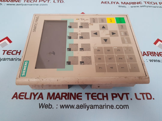 Siemens simatic  6av6 641-0ca01-0ax1 operator panel 0p77b