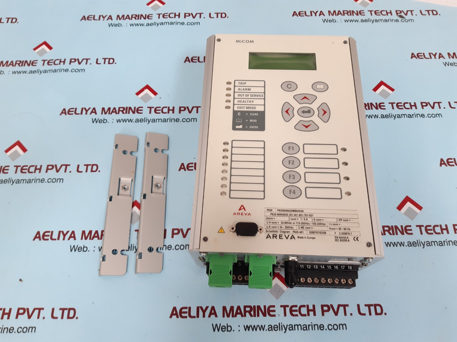 Areva micom motor protection relay p630