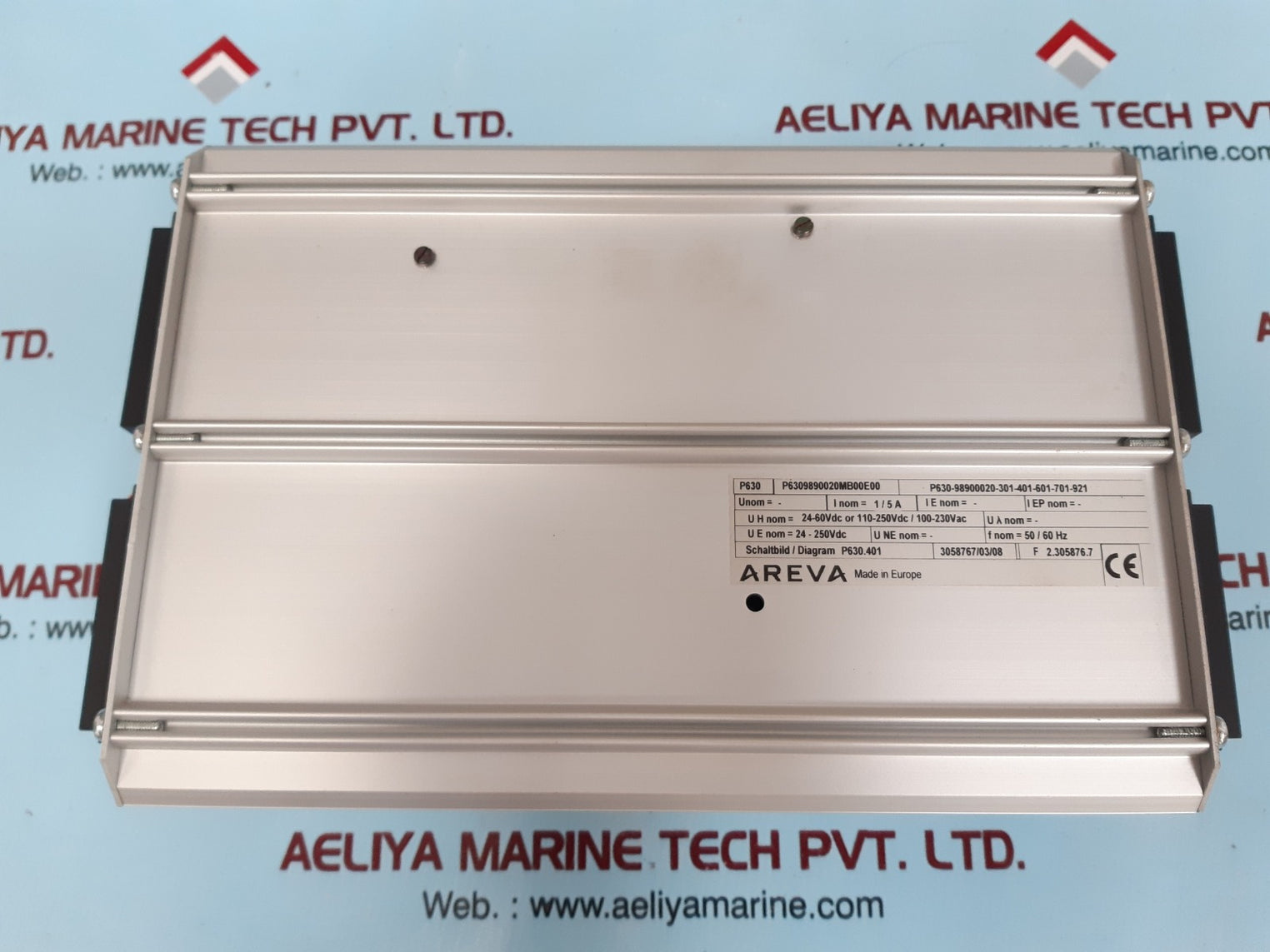 Areva micom motor protection relay p630