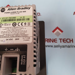 Allen-bradley 2711p-t6c20d ser.D panelview plus 600