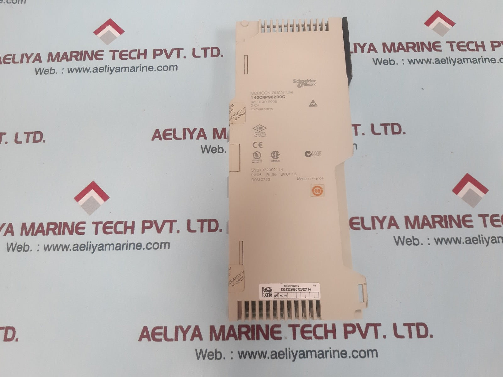 Schneider modicon quantum 140crp93200c rio head adptor module 