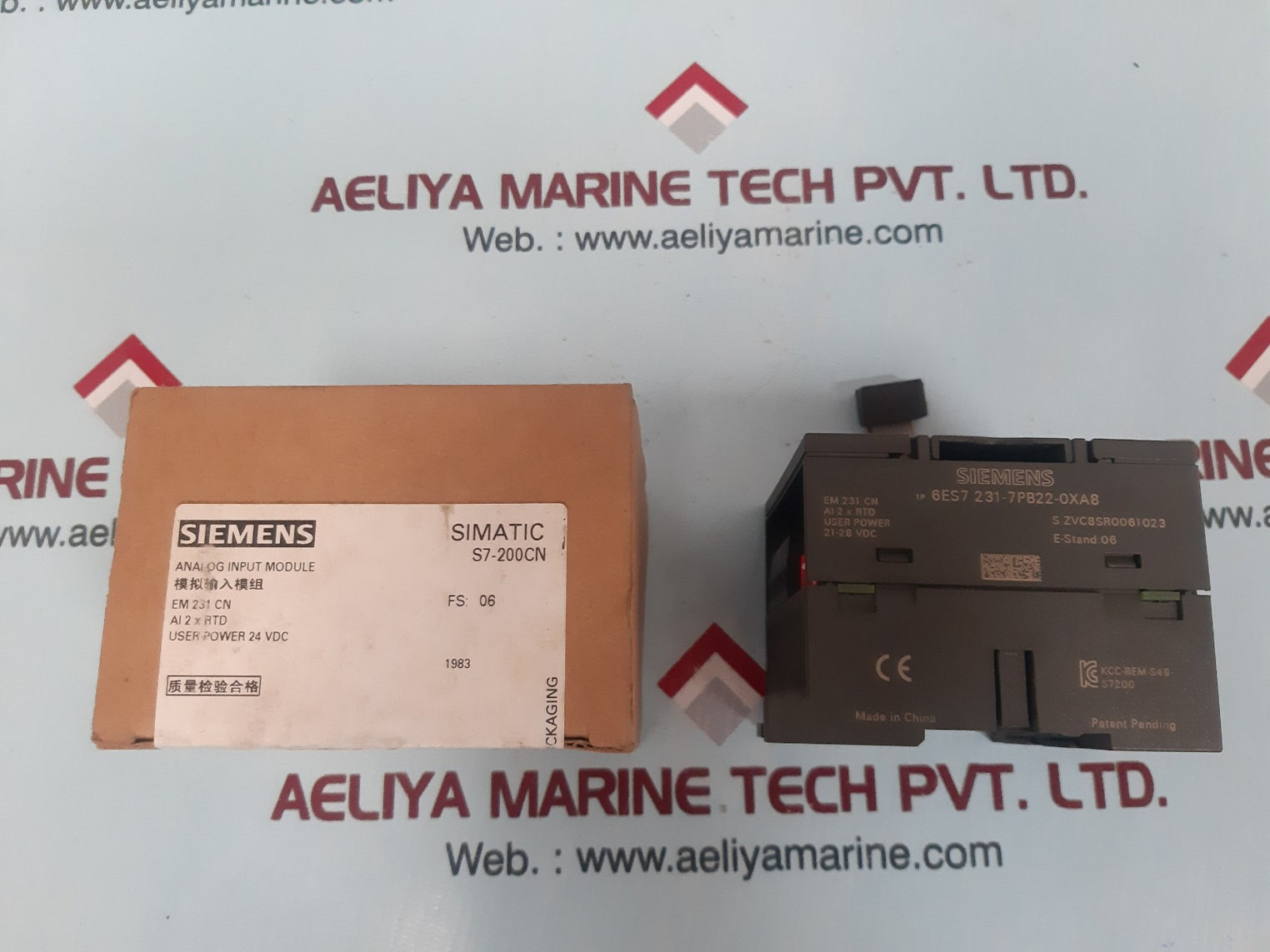 Siemens 6es7 231-7pb22-0xa8 plc module 