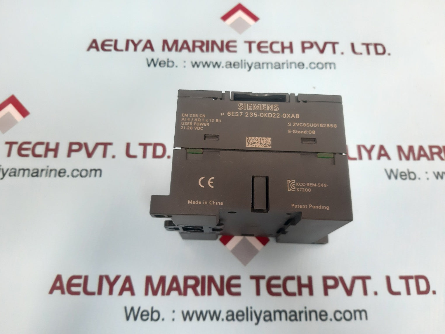 Siemens 1p 6es7 235-0kd22-0xa8 analog i/o module em 235 cn