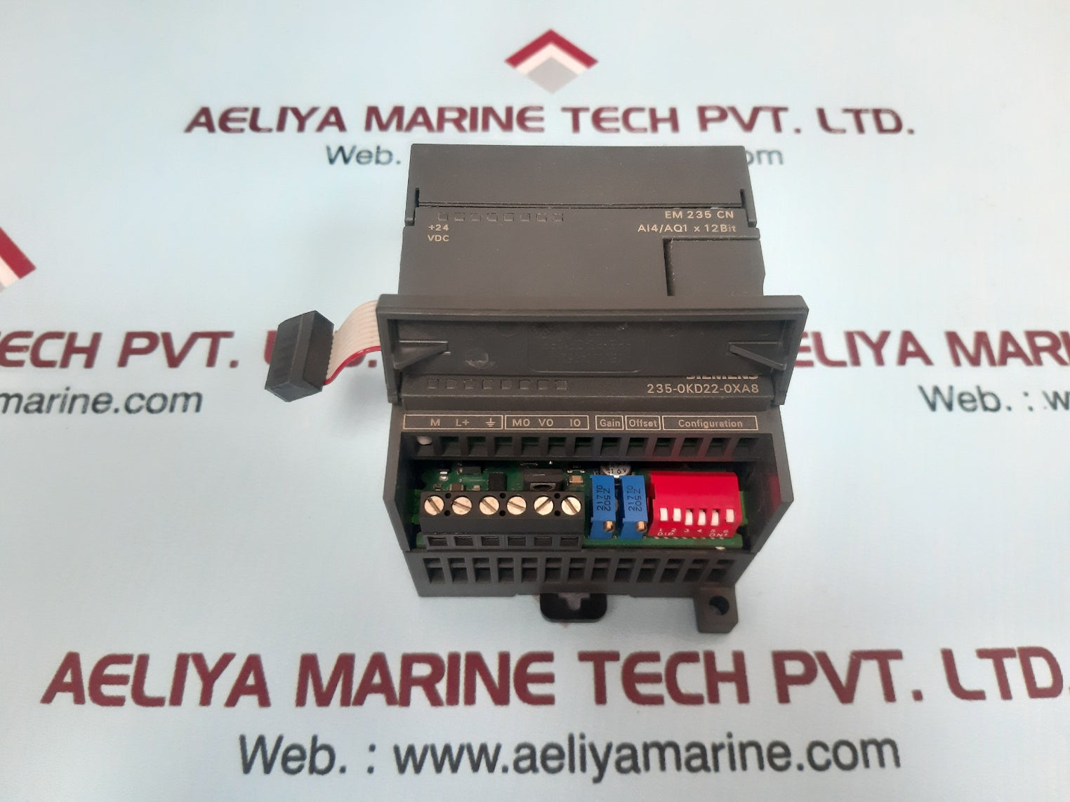 Siemens 1p 6es7 235-0kd22-0xa8 analog i/o module em 235 cn