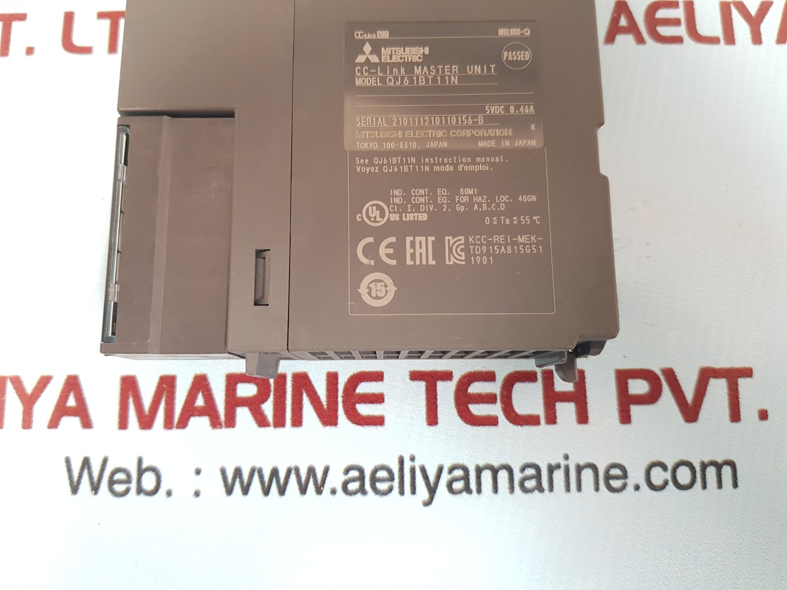 Mitsubishi qj61bt11n cc-link master unit