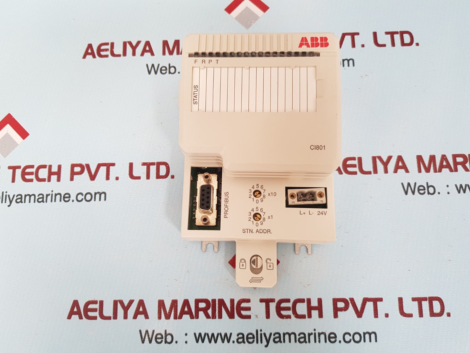 Abb ci801 profibus communication digital i/o module 3bse022366r1