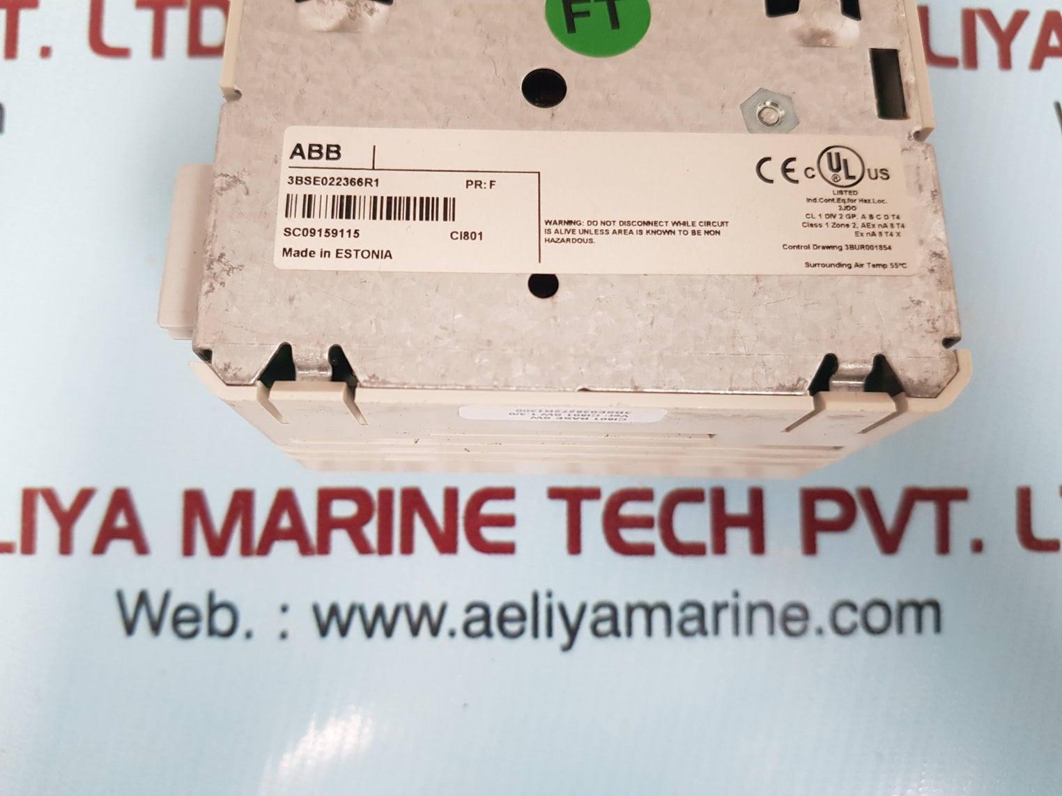 Abb ci801 profibus communication digital i/o module 3bse022366r1