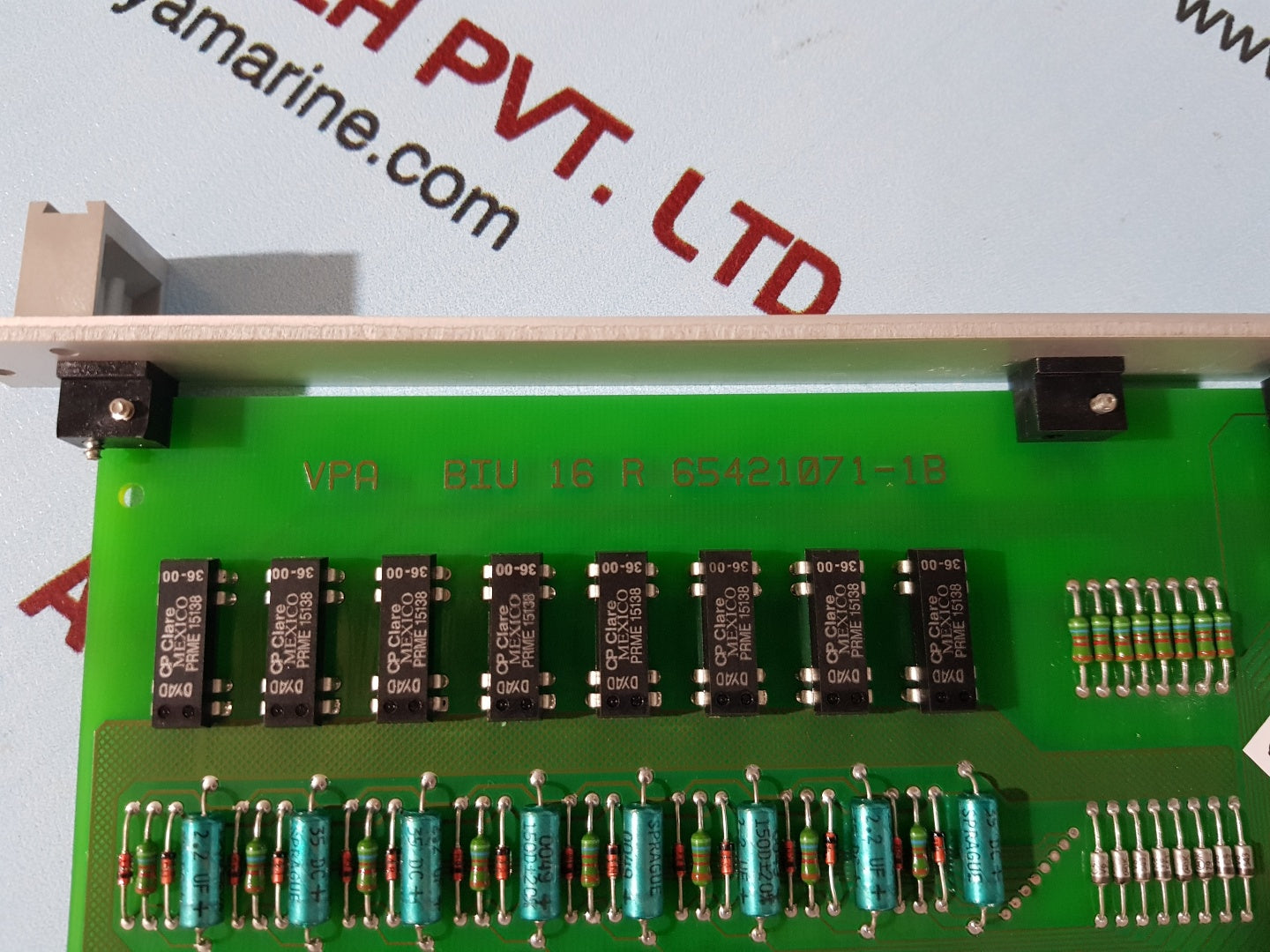 Neles automation/valmet biu 16r pcb card m8512271
