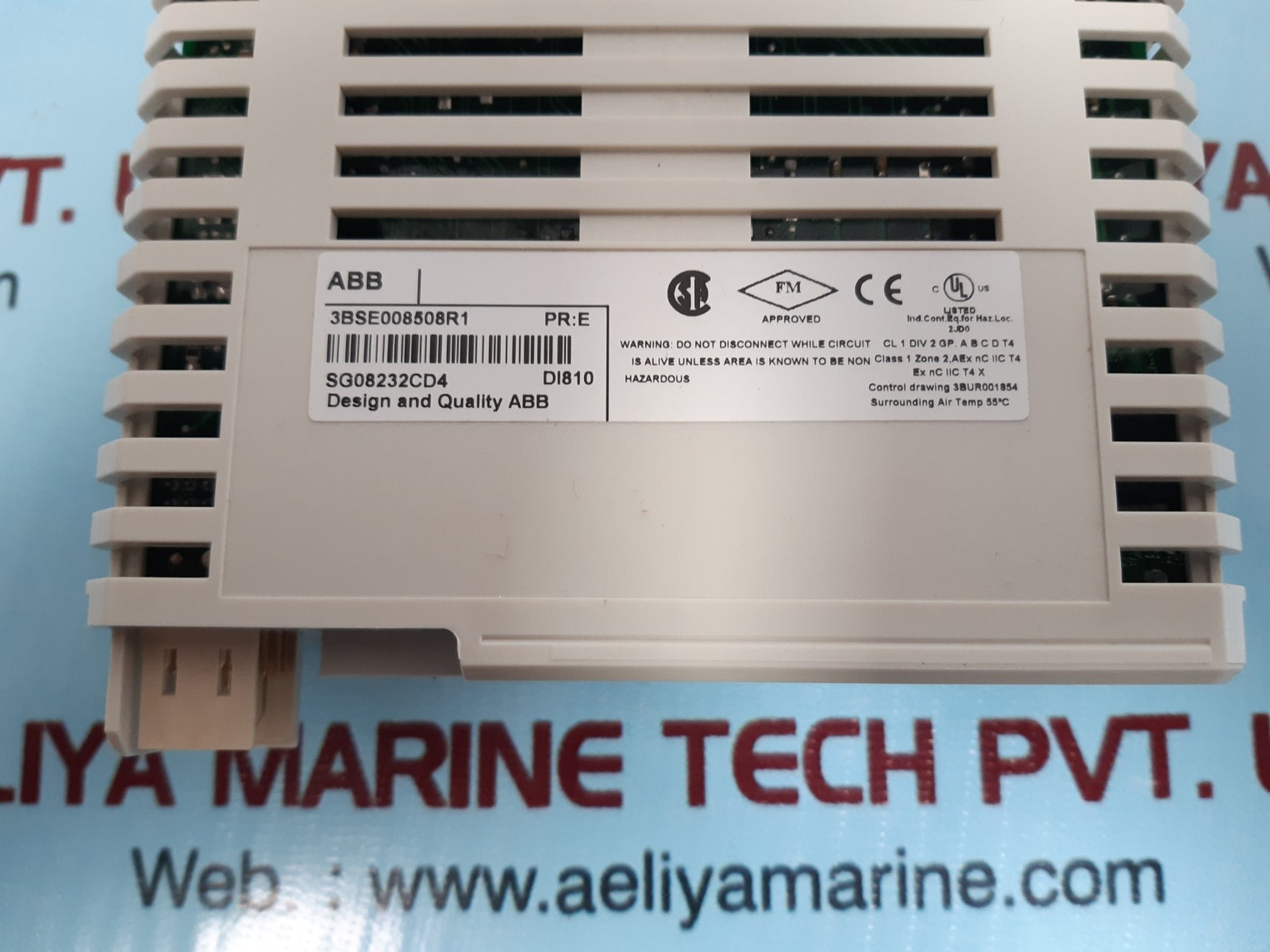 Abb di810 3bse008508r1 digital input module pr.E