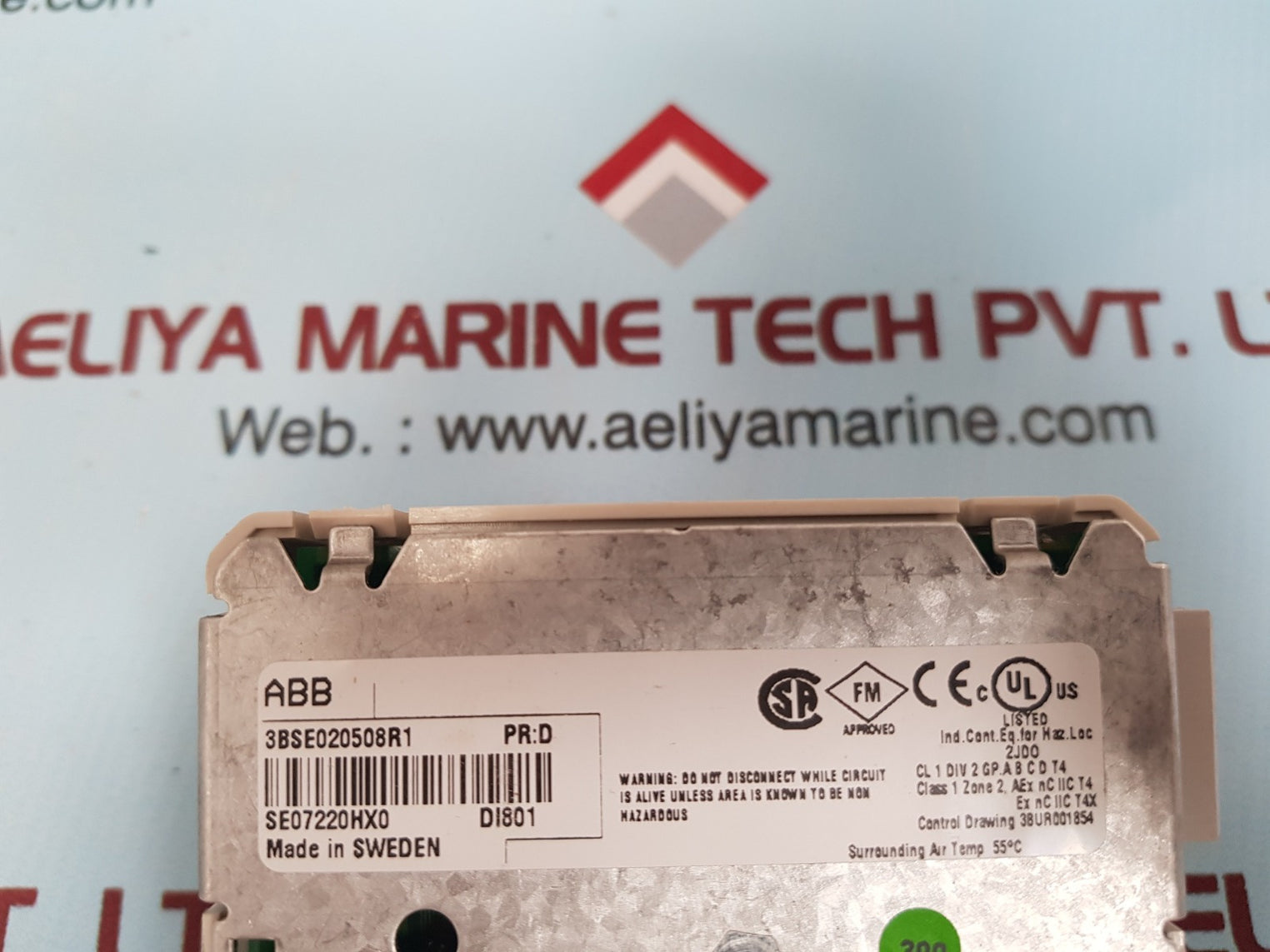 Abb di801 s800 i/o digital input module 3bse020508r1 pr.D