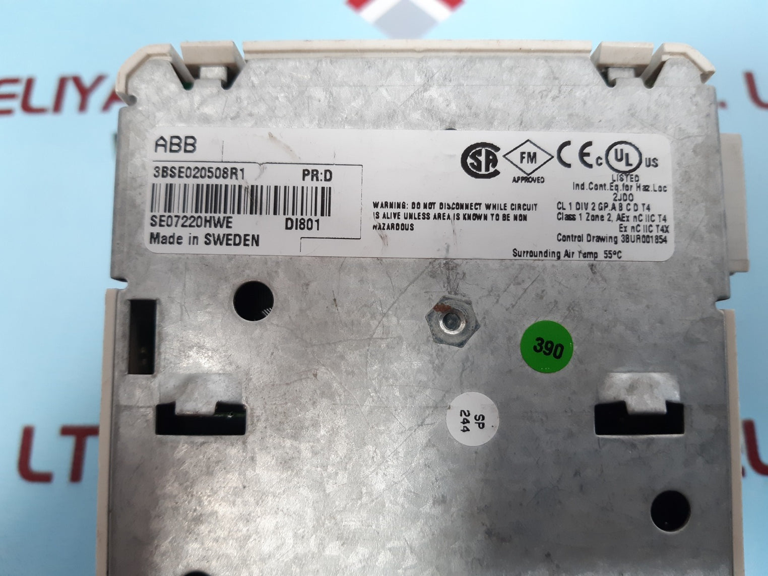 Abb di801 3bse020508r1 digital input module pr.D